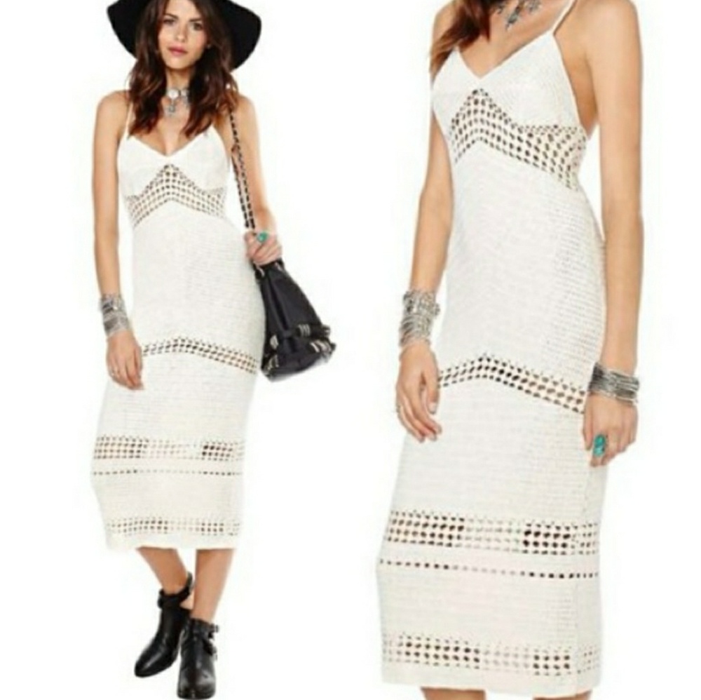 Nastygal crochet dress